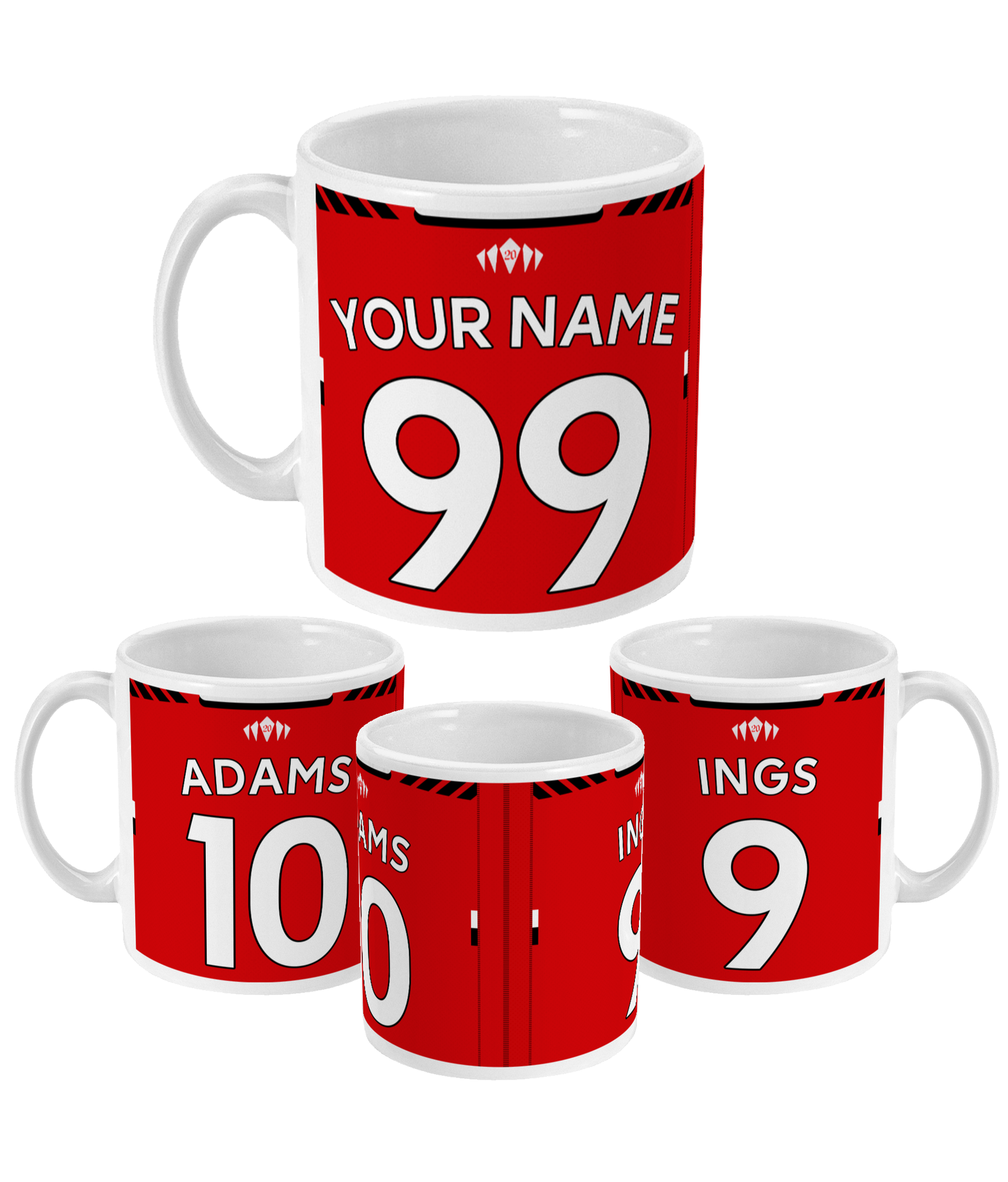 Southampton - 2021/22 Personalised Home Mug