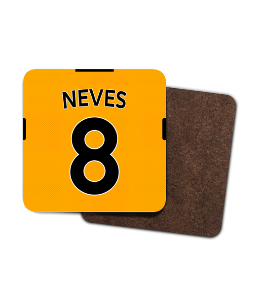 Wolves - Personalised 2020/21 Home Drinks Coaster