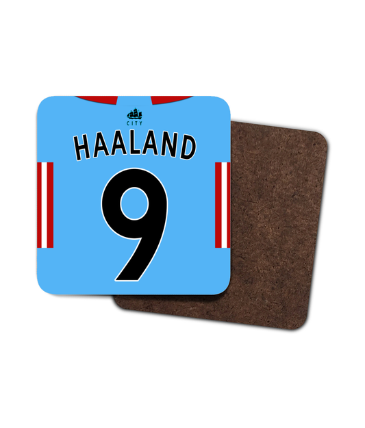 Man City - Personalised 2022/23 Home Drinks Coaster