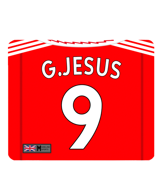 Arsenal 22/23 - Personalised Home Shirt Mouse Mat