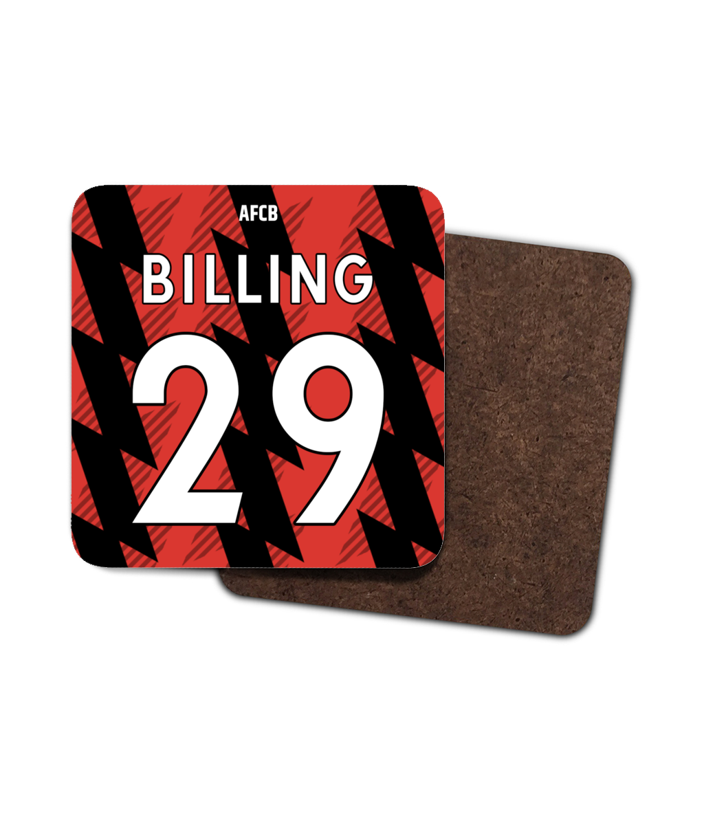 AFC Bournemouth 22/23 - Personalised Home Drinks Coaster