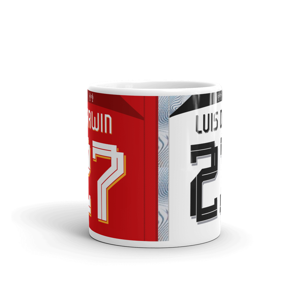 Liverpool - Mug personnalisé pour maillot extérieur 2022/23