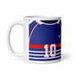 Icon Series - Zidane 98 France Home Shirt Mug
